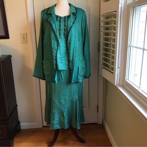 Alain Weiz French designer skirt suit